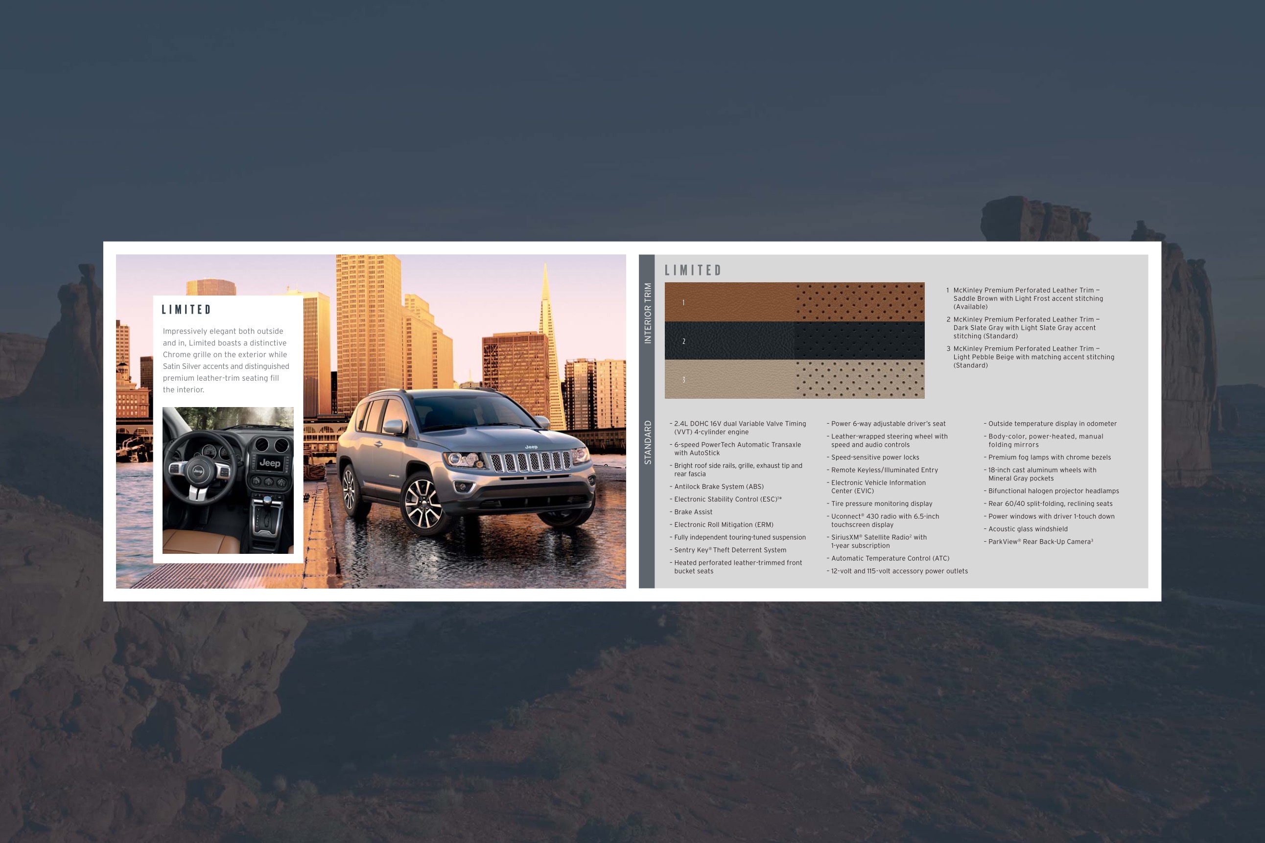 2015 Jeep Compass Brochure Page 1
